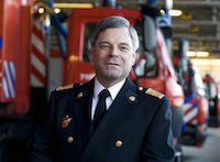 Brandweercommandant en Directeur veiligheidsregio Jack Ruibing