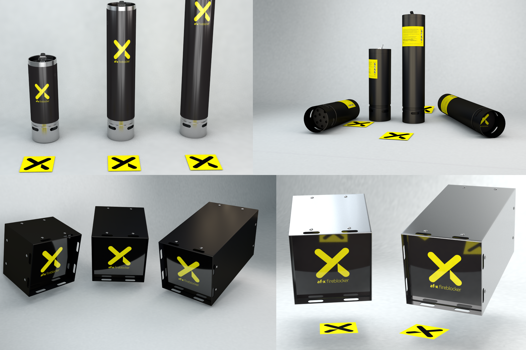 Af-X Fireblocker brandblussysteem