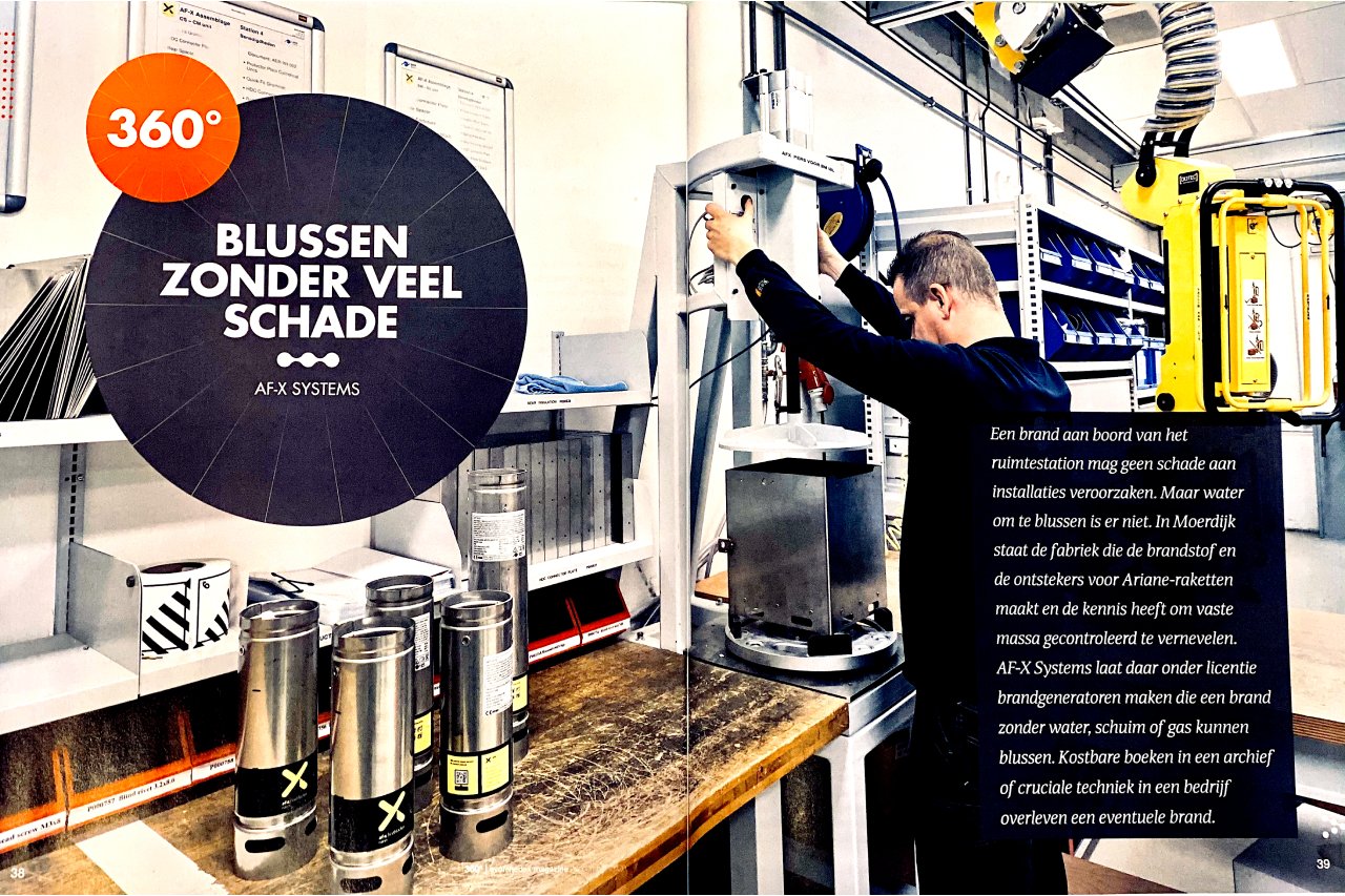 Blussen zonder water deze week in EVOFENEEX